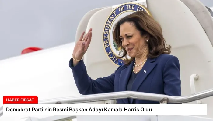 Demokrat Parti’nin Resmi Başkan Adayı Kamala Harris Oldu