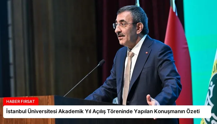 İstanbul Üniversitesi Akademik Yıl Açılış Töreninde Yapılan Konuşmanın Özeti