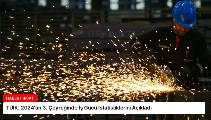 TÜİK, 2024’ün 3. Çeyreğinde İş Gücü İstatistiklerini Açıkladı