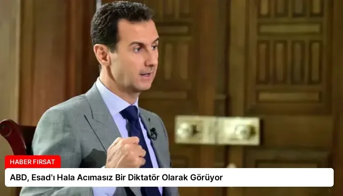 ABD, Esad’ı Hala Acımasız Bir Diktatör Olarak Görüyor