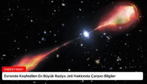 Evrende Keşfedilen En Büyük Radyo Jeti Hakkında Çarpıcı Bilgiler