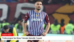 Trabzonspor’da Okay Yokuşlu Sakatlık Yaşadı