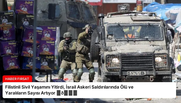 Filistinli Sivil Yaşamını Yitirdi, İsrail Askeri Saldırılarında Ölü ve Yaralıların Sayısı Artıyor ⏬👇