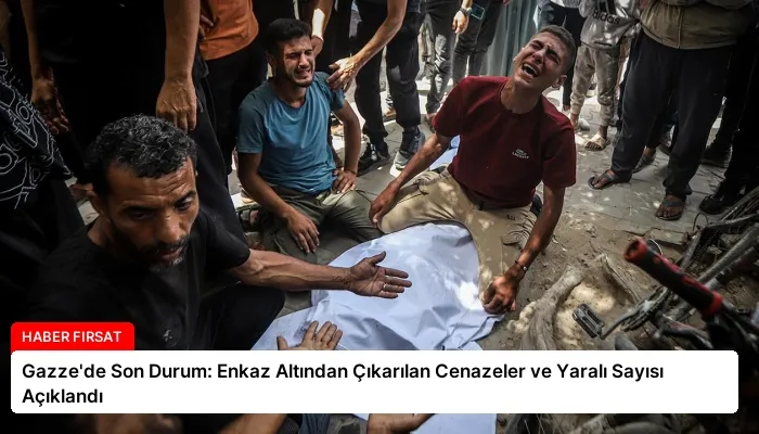 Gazze’de Son Durum: Enkaz Altından Çıkarılan Cenazeler ve Yaralı Sayısı Açıklandı