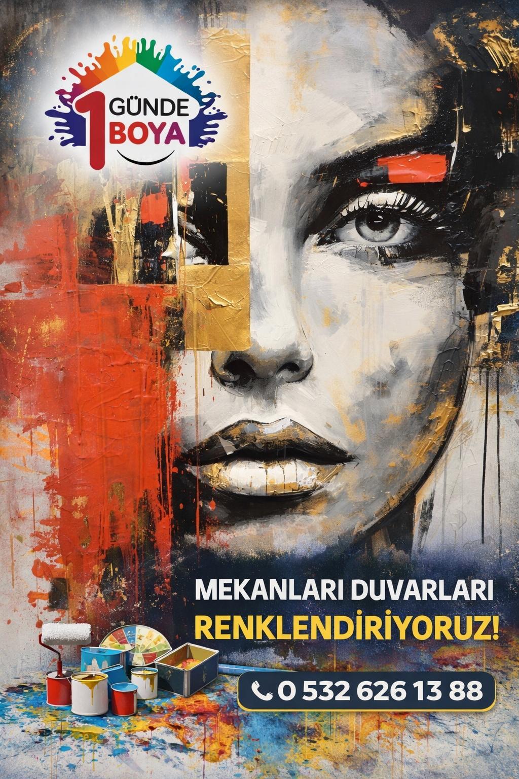 1GÜNDE BOYA İzmir’de Fark Yaratıyor: Ev, Yazlık Villa ve İş Yerlerinde Profesyonel Boyama Dönemi