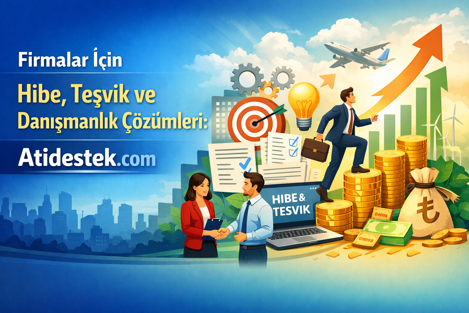 Firmalar İçin Hibe, Teşvik ve Danışmanlık Çözümleri: Atidestek.com