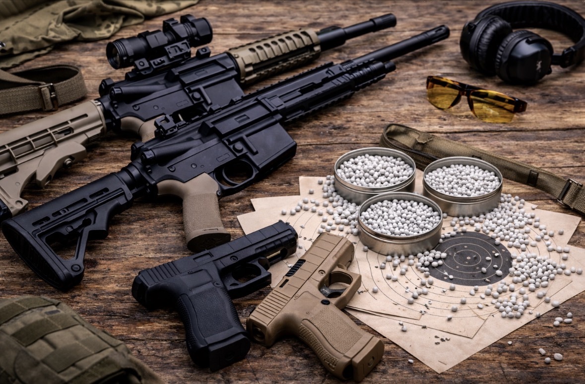 Airsoft Tüfek ce Airsoft Tabanca Modellerini Tanıyarak En Doğru Ekipmanı Seçmek