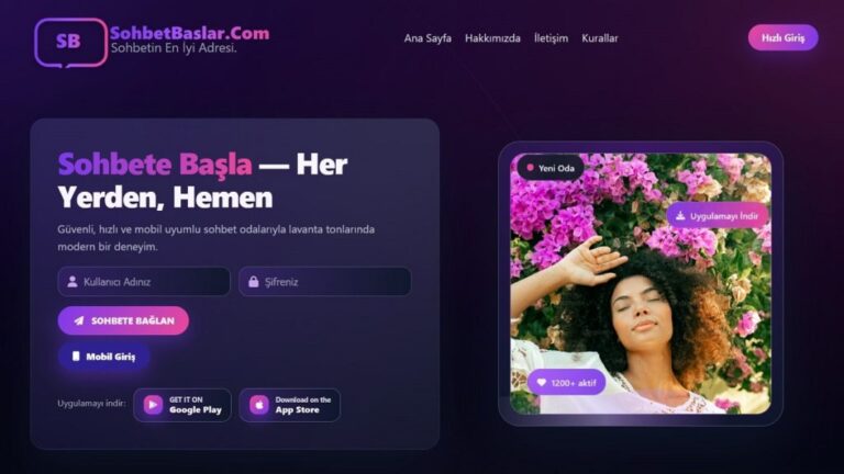 Sohbet Dünyasına ilk Adım