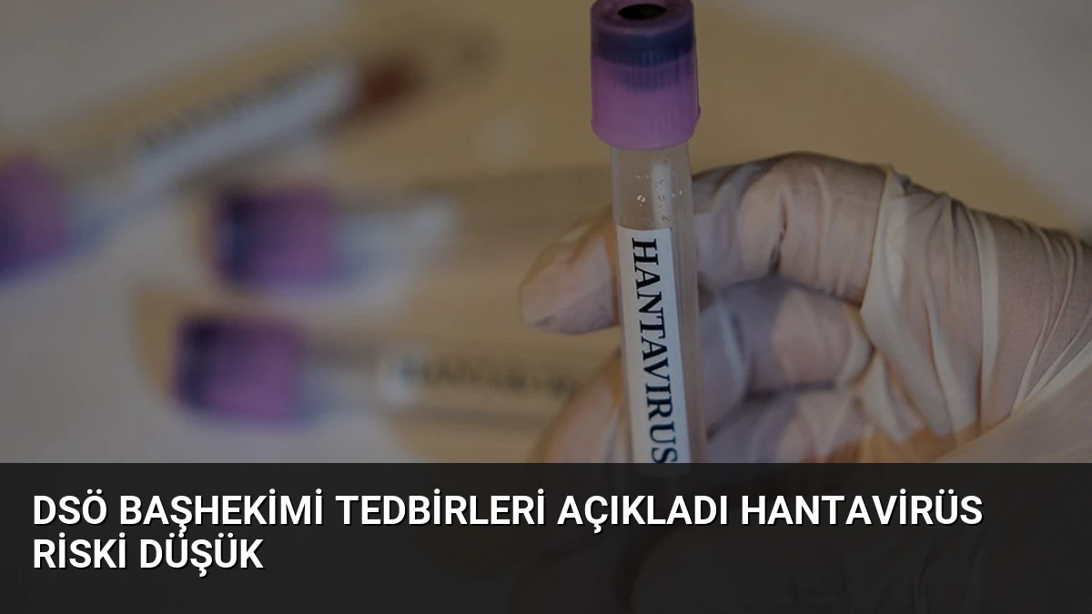 DSÖ Başhekimi Tedbirleri Açıkladı Hantavirüs Riski Düşük