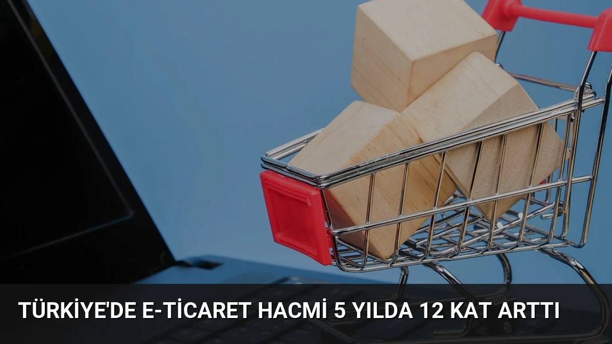 Türkiye’de E-Ticaret Hacmi 5 Yılda 12 Kat Arttı