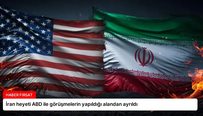 İran heyeti ABD ile görüşmelerin yapıldığı alandan ayrıldı