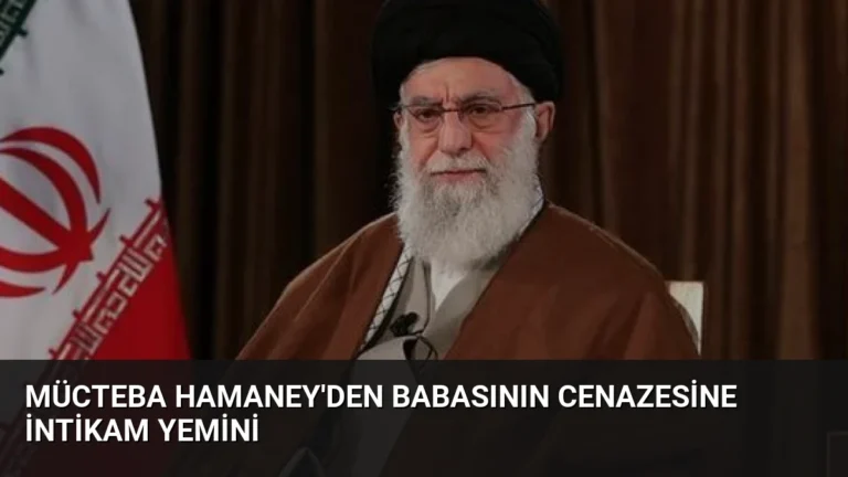 Mücteba Hamaney’den Babasının Cenazesine İntikam Yemini