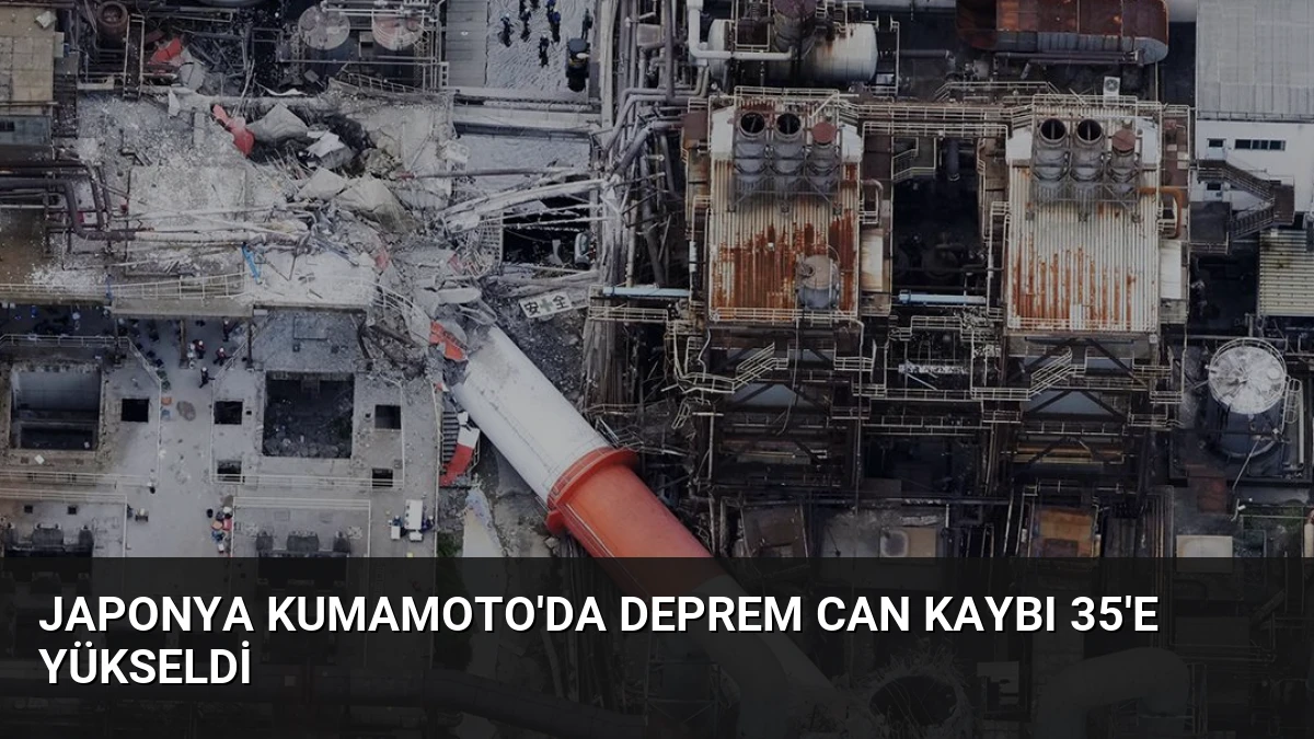 Japonya Kumamoto’da Deprem Can Kaybı 35’e Yükseldi