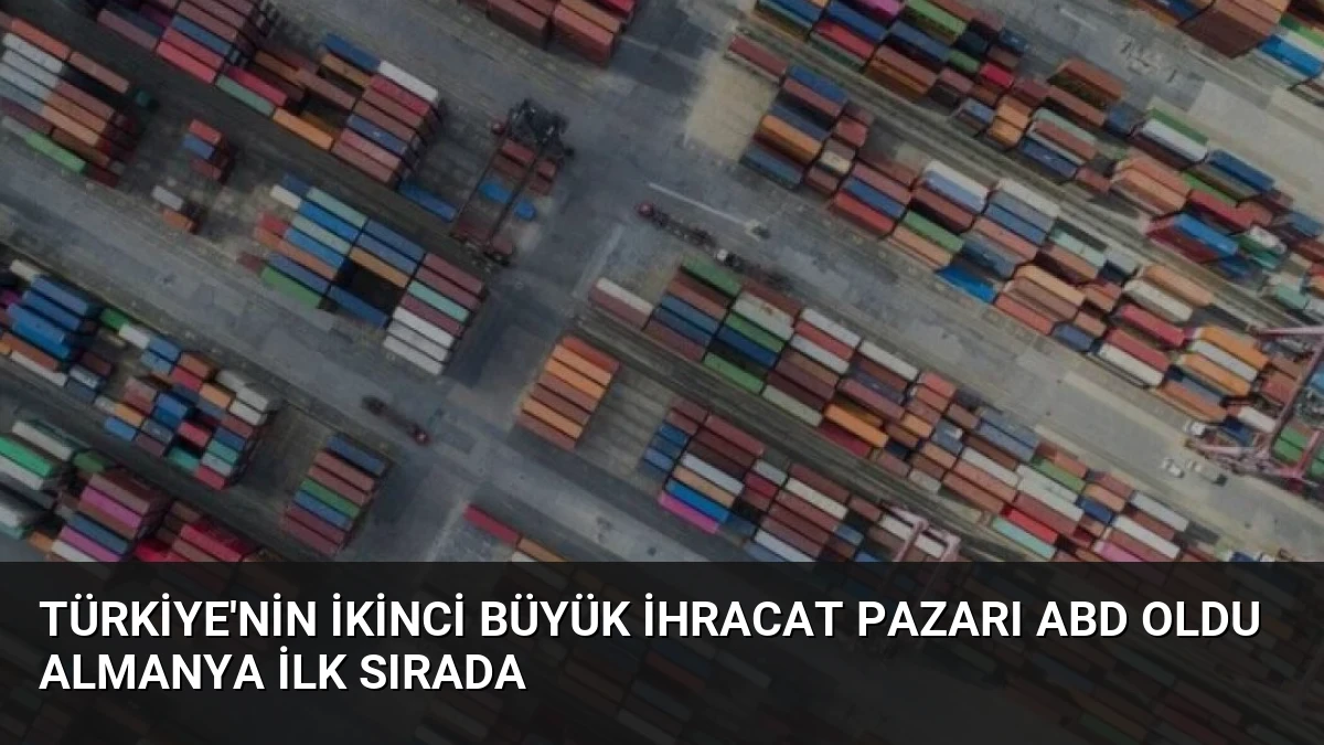 Türkiye’nin İkinci Büyük İhracat Pazarı ABD Oldu Almanya İlk Sırada