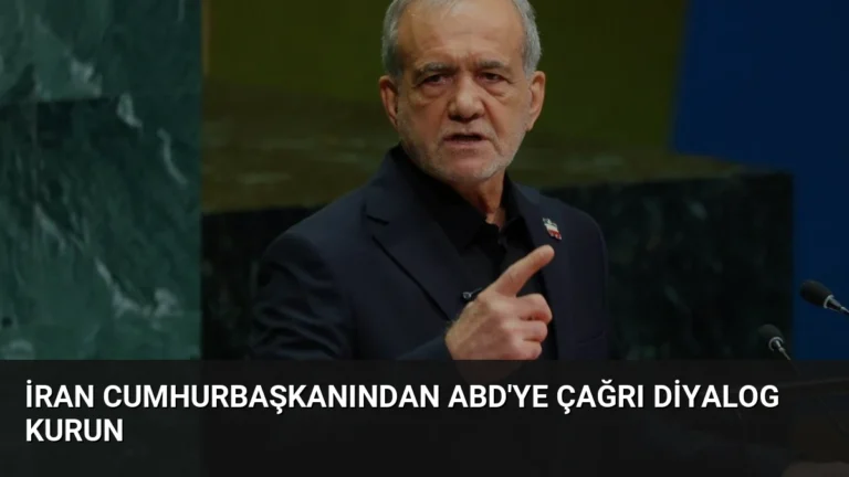 İran Cumhurbaşkanından ABD’ye Çağrı Diyalog Kurun