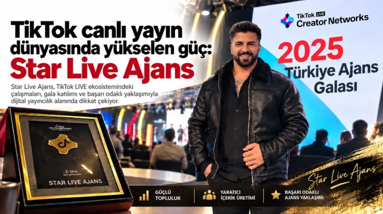 TikTok’ta Yayıncı Olmak İsteyenlere Yeni Bir Kapı: Star Live Ajans