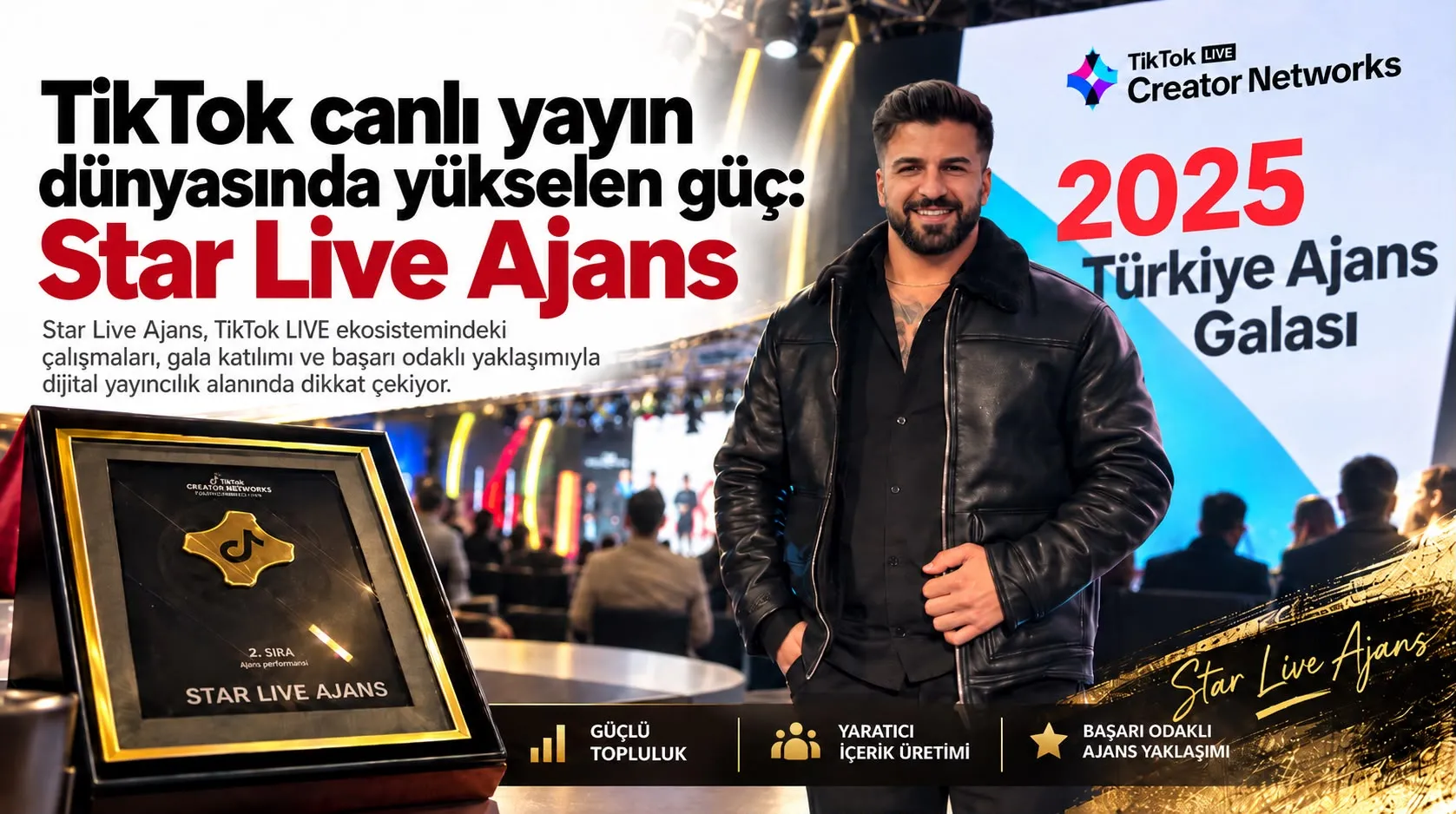 TikTok’ta Yayıncı Olmak İsteyenlere Yeni Bir Kapı: Star Live Ajans