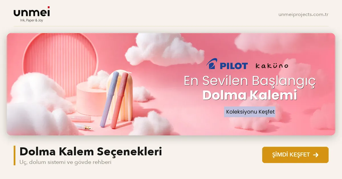 Dolma Kalem Nasıl Seçilir: Uç Kalınlığı, Dolum Sistemi ve Gövde Rehberi
